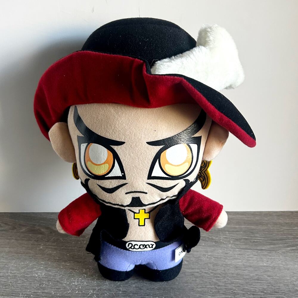 Dracule Mihawk One Piece Anime Chibi Large 12” Character Plush Doll EUC